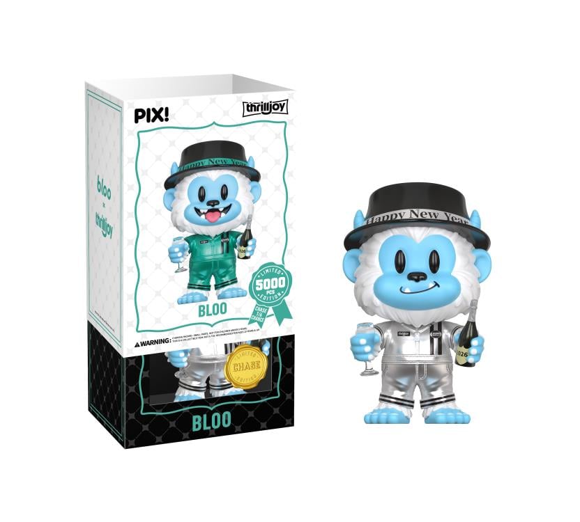 New Year Blu 2026 Pix! Vinyl Figure