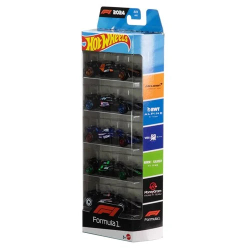 Hot Wheels Formula 1 Die-Cast Vehicles 5-Pack (ETA MARCH / APRIL 2025)