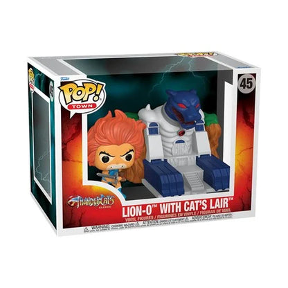 ThunderCats Lion-O with Cat's Lair Funko Pop! Town #45 (ETA  MAY / JUNE 2025)