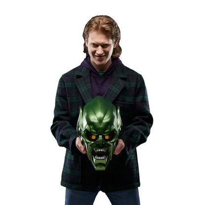 Spider-Man: No Way Home Marvel Legends Series Green Goblin Premium Roleplay Helmet Prop Replica (ETA JANUARY / FEBRUARY 2025)