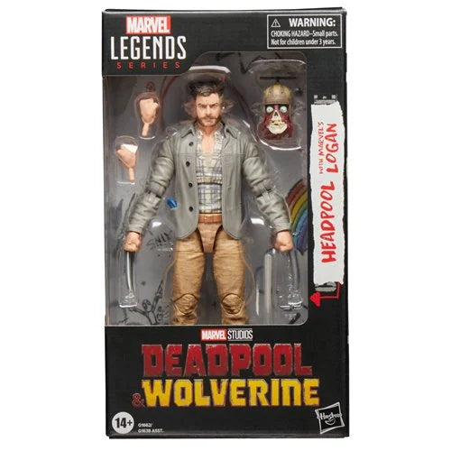 Deadpool & Wolverine Marvel Legends Headpool with Logan 6-Inch Action Figure (ETA NOVEMBER / DECEMBER 2024)