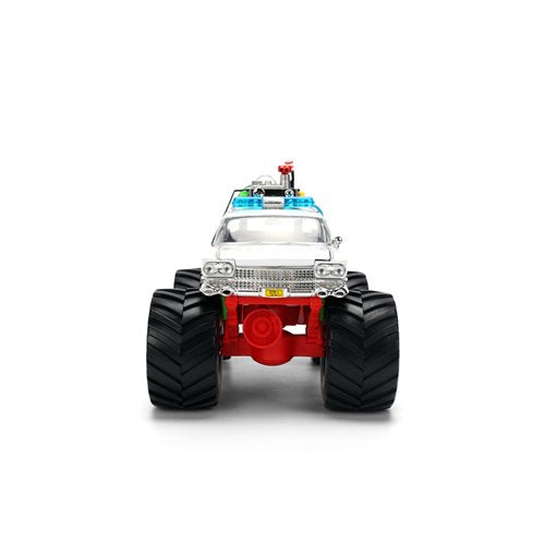 Hollywood Rides Ghostbusters Ecto-1 Monster Truck 1:24 Scale Die-Cast Metal Vehicle
