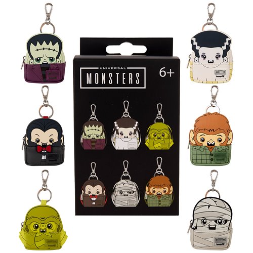 Universal Monsters Mini-Backpack Mystery Box Bag Charm
