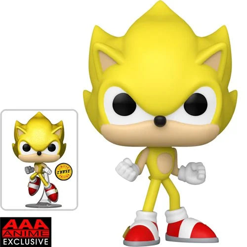 Sonic the Hedgehog Super Sonic Funko Pop! Vinyl Figure #923 - AAA Anime Exclusive (ETA APRIL / MAY 2024)