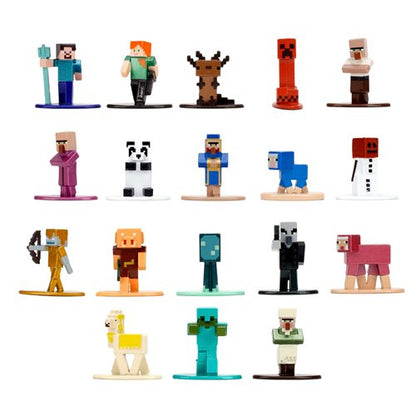 Minecraft Wave 13 Nano MetalFigs Die-Cast Metal Mini-Figure 18-Pack