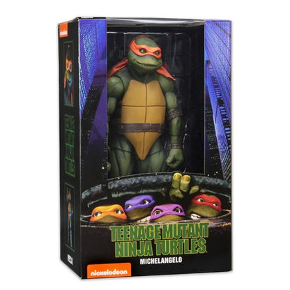 TMNT 1990 Movie | Michelangelo NECA 1:4 Scale 16.5-Inch Action Figure | PREORDER