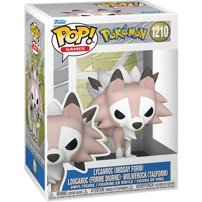Pokemon Lycanroc (Midday Form) Funko Pop! Vinyl Figure #1210 - PREORDER