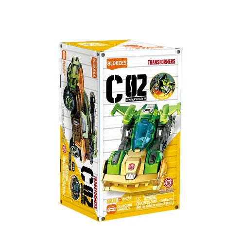 Transformers Wheels C02 Blokees Blind Box Model Kit Display of 12