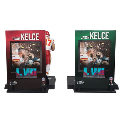 NFL SportsPicks 2024 Travis Kelce and Jason Kelce 7-Inch Scale Posed Figure 2-Pack (ETA MARCH/APRIL 2025)