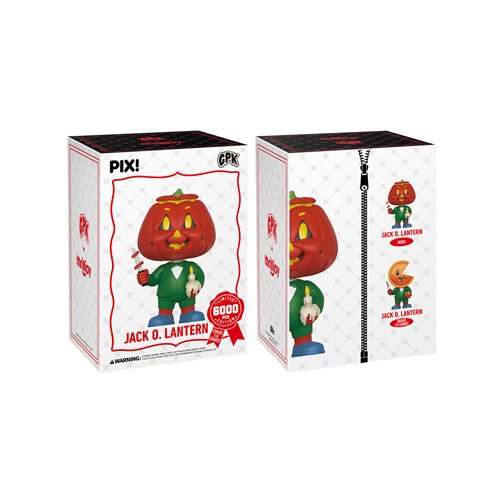 Garbage Pail Kids Jack O'Lantern Pix! Vinyl Figure | Thrilljoy