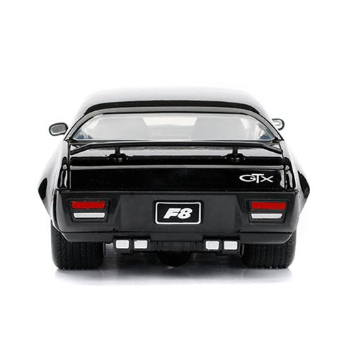 Fast and the Furious 8 Dom's 1972 Plymouth GTX 1:24 Scale Die-Cast Metal Vehicle