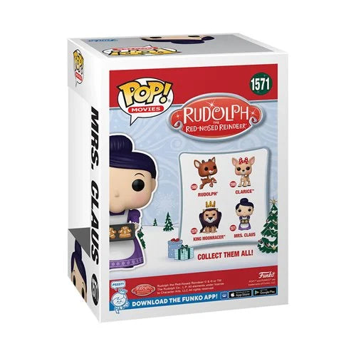 Rudolph the Red-Nosed Reindeer 60th Anniversary Mrs. Claus Funko Pop! Vinyl Figure #1571