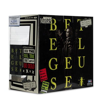 Movie Maniacs Beetlejuice Beetlejuice 6-Inch Scale Posed Figure 4-Pack