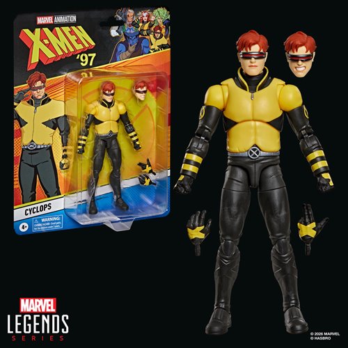 X-Men '97 Marvel Legends Cyclops X-Corps 6-Inch Figure | Preorder January 2027 | Hasbro
