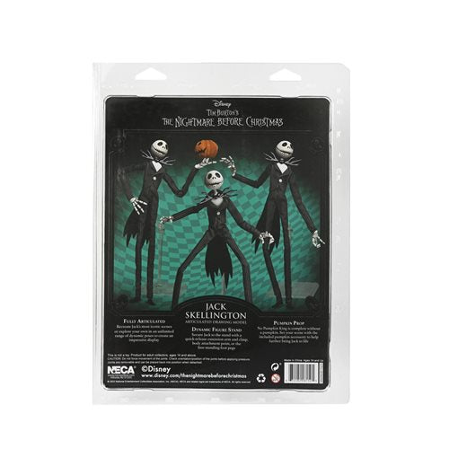 The Nightmare Before Christmas Jack Skellington with Pumpkin Articulated Action Figure