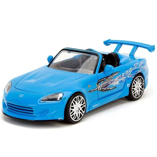 Fast and Furious 2001 Honda S2000 Mia's Blue Design 1:24 Scale Die-Cast Metal Vehicle