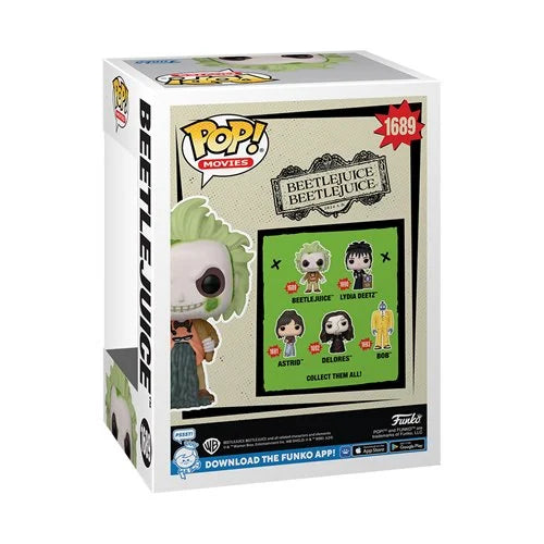 Beetlejuice 2 Beetlejuice Funko Pop! Vinyl Figure #1689 (ETA SEPTEMBER / OCTOBER 2024)