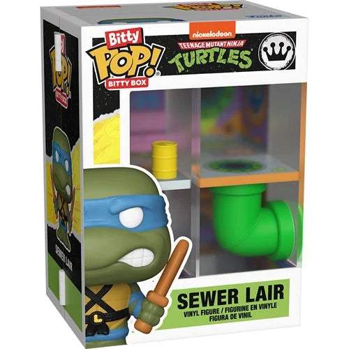Teenage Mutant Ninja Turtles Sewer Lair Funko Bitty Pop! Box Playset