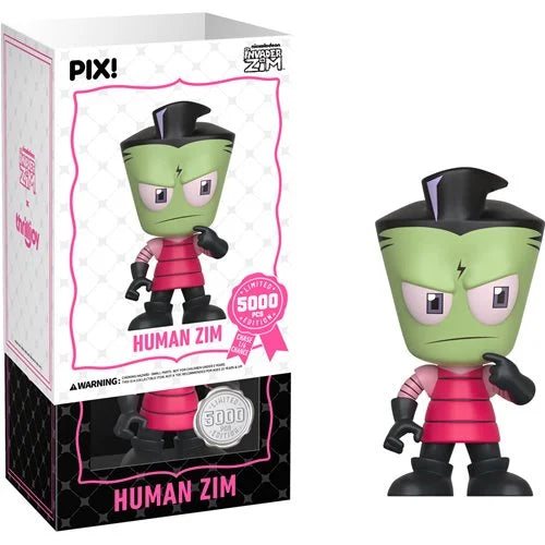 Invader Zim Human Zim Pix! Vinyl Figure