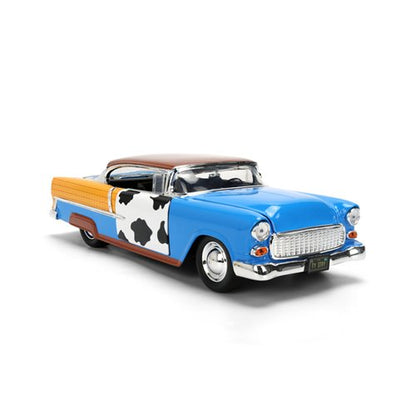 Toy Story 1955 Chevrolet Bel Air with Woody | 1:24 Die-Cast | Jada Toys