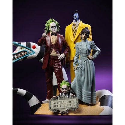 Movie Maniacs Beetlejuice Beetlejuice 6-Inch Scale Posed Figure 4-Pack