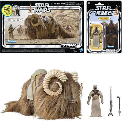 Star Wars The Vintage Collection Bantha & Tusken Raider
