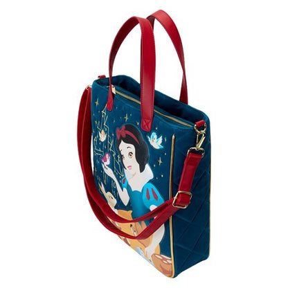 Snow White Heritage Quilted Velvet Tote Bag (ETA FEBRUARY / MARCH 2024)