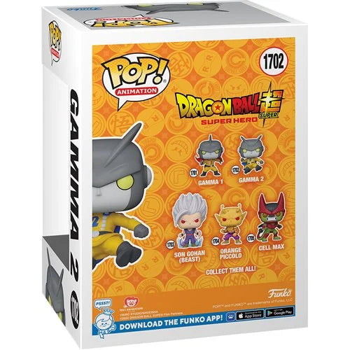 Dragon Ball Super: Super Hero Gamma 2 Funko Pop! Vinyl Figure #1702 (ETA SEPTEMBER / OCTOBER 2024)