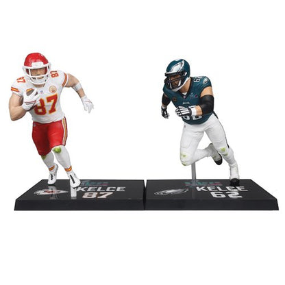 NFL SportsPicks 2024 Travis Kelce and Jason Kelce 7-Inch Scale Posed Figure 2-Pack (ETA MARCH/APRIL 2025)