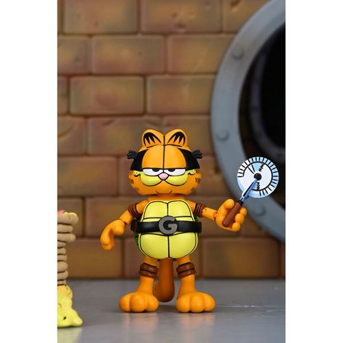 Teenage Mutant Ninja Turtles Archie Comics x Garfield Ultimate Garfello with Odie 7-Inch Scale Action Figure | NECA | PREORDER