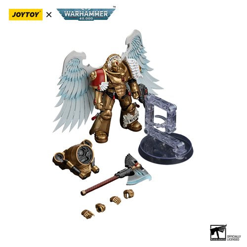 Joy Toy Warhammer 40,000 Blood Angels Sanguinary Guard with Encarmine Axe and Inferno Pistol 1:18 Scale Action Figure (ETA January / February 2025)