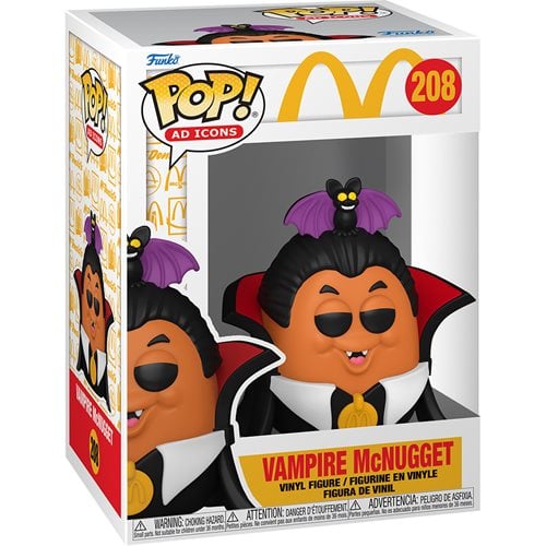 McDonalds Halloween Vampire McNugget Funko Pop! Vinyl Figure #208 (ETA SEPTEMBER / OCTOBER 2023)