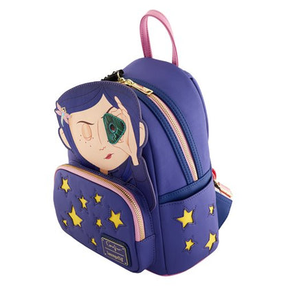 Coraline Stars Cosplay Glow-in-the-Dark Mini-Backpack