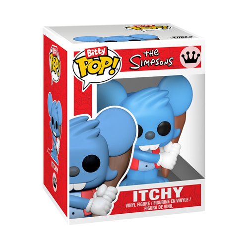 The Simpsons Itchy Funko Bitty Pop! Mini-Figure 4-Pack