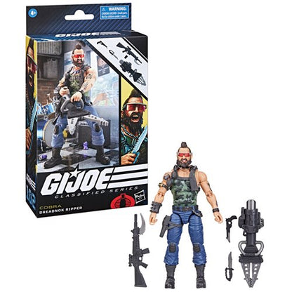 G.I. Joe Classified Series Dreadnok Ripper 6-Inch Action Figure (ETA DECEMBER 2023 / JANUARY 2024)