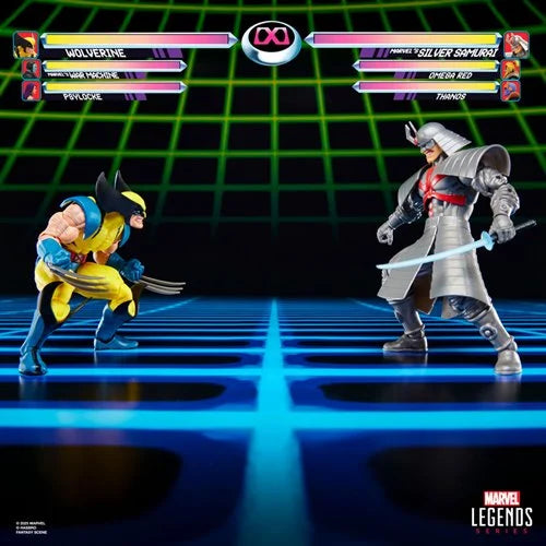 Marvel Legends Series Gamerverse Wolverine vs. Silver Samurai 6-Inch Action Figures