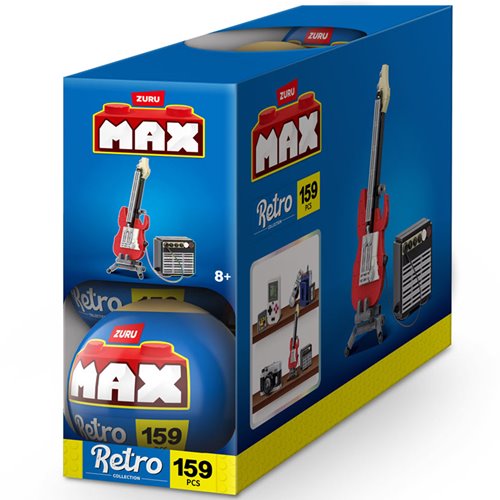 Max Premium Retro Series 2 Guitar and Amp Building Brick Capsule  (ETA January/ February 2026)