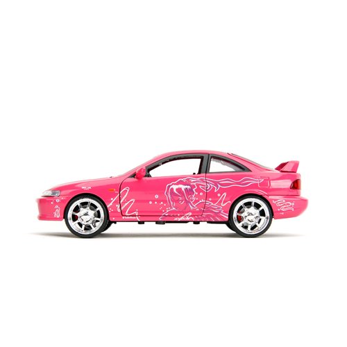 Fast and Furious 1995 Honda Integra Type R Suki's Pink Design 1:24 Scale Die-Cast Metal Vehicle