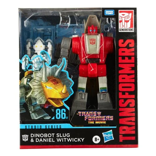 Transformers Studio Series 86 Leader Dinobot Slug and Daniel Witwicky (ETA MARCH 2024)