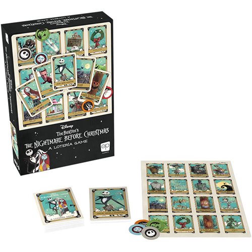 The Nightmare Before Christmas Loteria Game (MAY / JUNE 2024)
