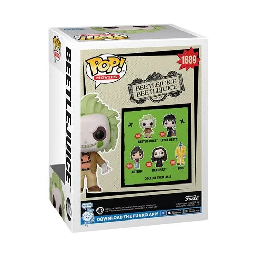 Beetlejuice 2 Beetlejuice Funko Pop! Vinyl Figure #1689 (ETA SEPTEMBER / OCTOBER 2024)