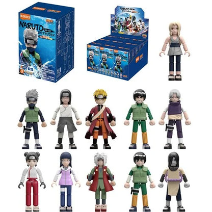 Naruto Galaxy Version 02 The Place the Leaves Dance Blokees Mini Model Kit Case of 9