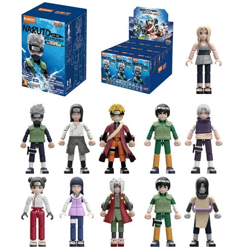 Naruto Galaxy Version 02 The Place the Leaves Dance Blokees Mini Model Kit Case of 9