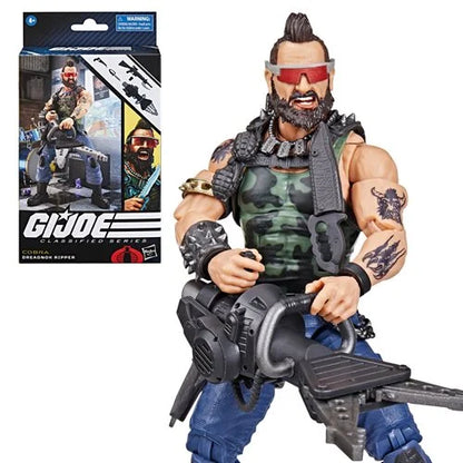 G.I. Joe Classified Series Dreadnok Ripper 6-Inch Action Figure (ETA DECEMBER 2023 / JANUARY 2024)