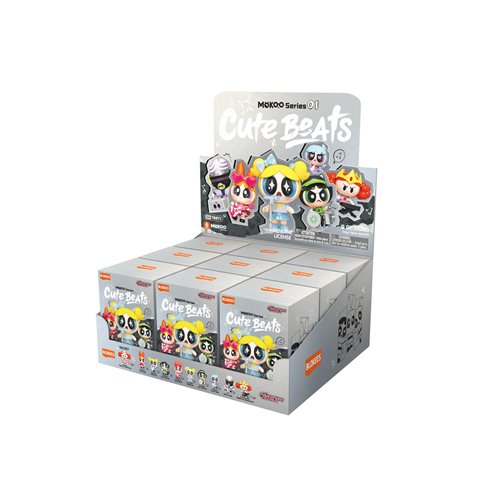 The Powerpuff Girls Mokoo 01 Cute Beats Blind Box Mini Model Kit Case of 9