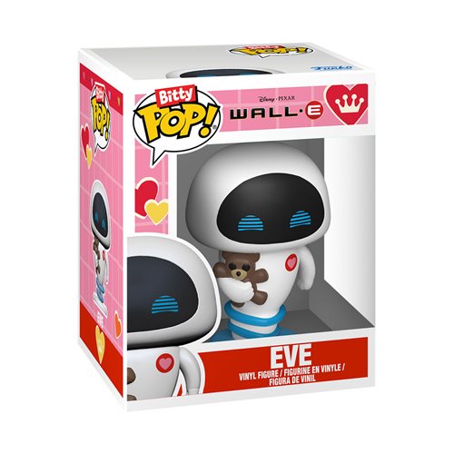 Wall-E Valentines Wall-E and Eve Funko Bitty Pop! Mini-Figure Bouquet (ETA APRIL / MAY 2025)