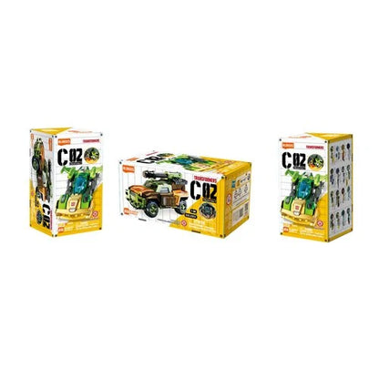 Transformers Wheels C02 Blokees Blind Box Model Kit Display of 12