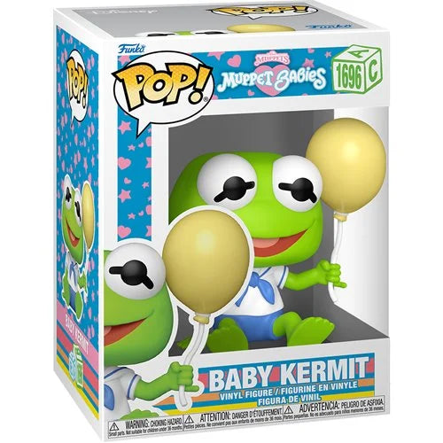 Muppet Babies Baby Kermit Funko Pop! Vinyl Figure #1696 (ETA JANUARY / FEBRUARY 2026)
