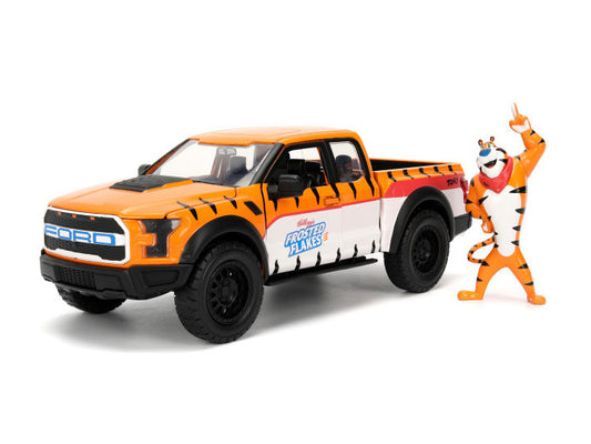 Hollywood Rides Kellogs Tony the Tiger - 1:24 Scale 2017 Ford F-150 Raptor