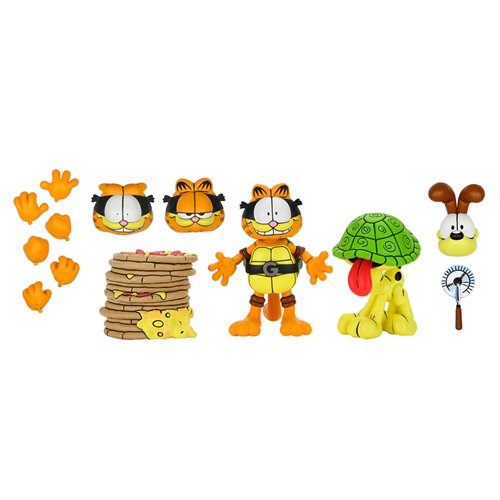 Teenage Mutant Ninja Turtles Archie Comics x Garfield Ultimate Garfello with Odie 7-Inch Scale Action Figure | NECA | PREORDER